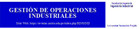 Facultad de Ingenier a,Ingenier a Industrial,Universidad Nacional de Trujillo,GESTI N DE OPERACIONES INDUSTRIALES,Sitio Web: https://revistas.unitru.edu.pe/index.php/RINGIND
