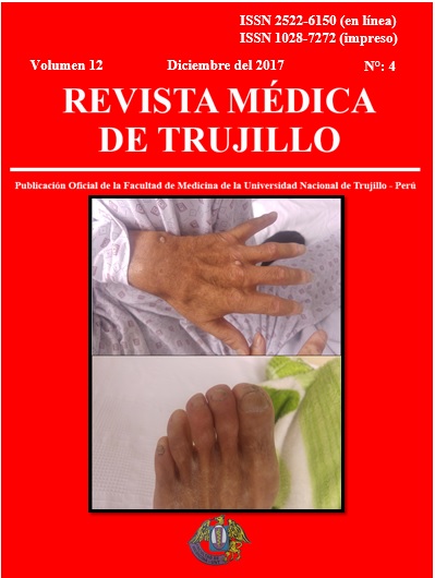 					Ver Vol. 12 Núm. 4 (2017): REVISTA MÉDICA DE TRUJILLO
				