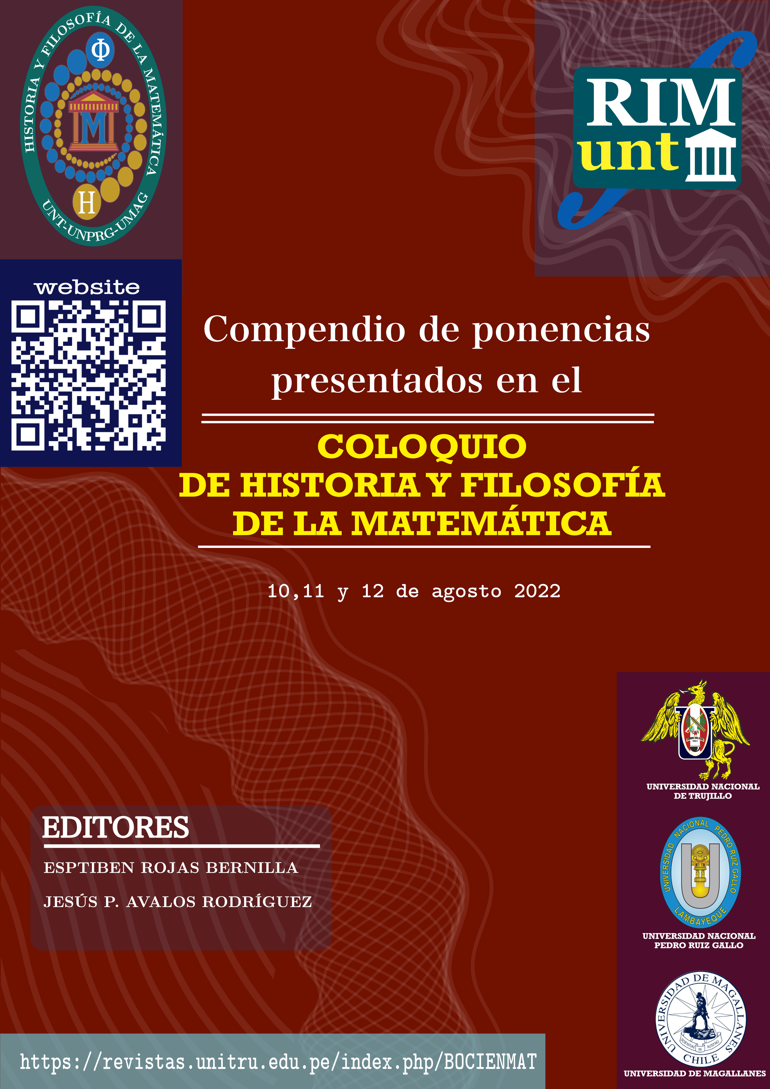 					Ver Vol. 1 Núm. 1 (2022): COLOQUIO DE HISTORIA Y FILOSOFÍA DE LA MATEMÁTICA
				