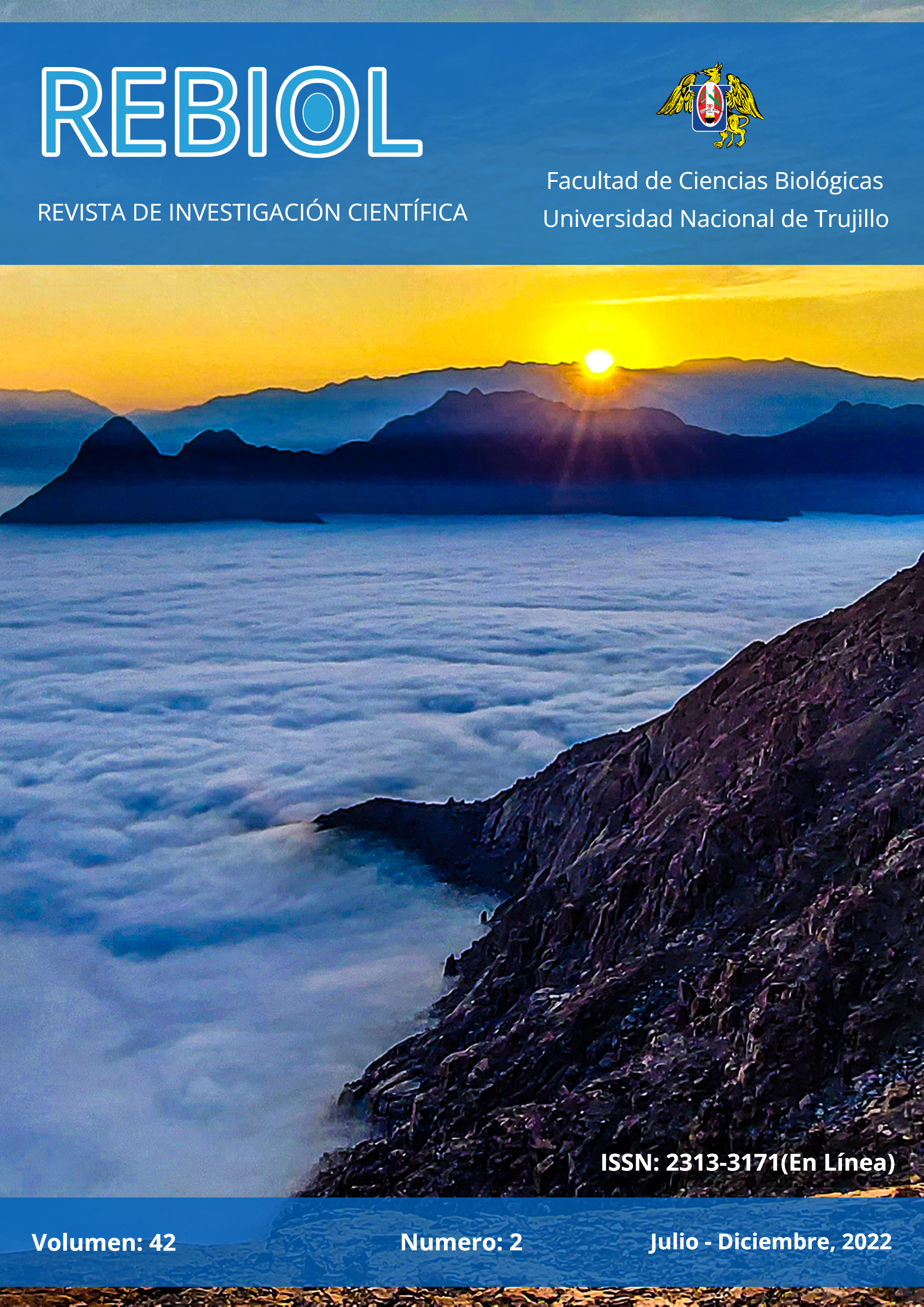 					View Vol. 42 No. 2 (2022): REVISTA DE INVESTIGACIÓN CIENTÍFICA (REBIOL)
				